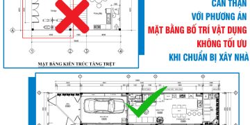 Cẩn thận với phương án mặt bằng bố trí vật dụng không tối ưu khi chuẩn bị xây nhà – Xây Dựng Song Phát