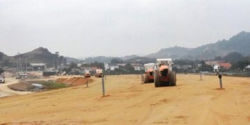 Chậm cung cấp cát đắp nền đường Cao tốc Châu Đốc-Cần Thơ-Sóc Trăng