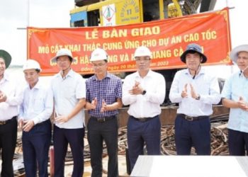 Sóc Trăng: Tiến hành các thủ tục khai thác 7 mỏ cát