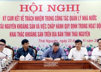 Thái Nguyên: Nâng cao trách nhiệm người đứng đầu và chủ doanh nghiệp trong hoạt động khai thác khoáng sản