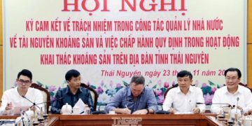 Thái Nguyên: Nâng cao trách nhiệm người đứng đầu và chủ doanh nghiệp trong hoạt động khai thác khoáng sản