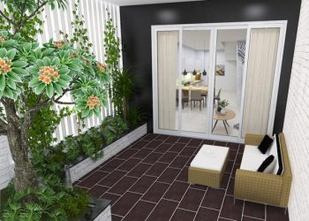 Mẹo thiết kế sân vườn nhỏ trước nhà cấp 4 xinh xắn