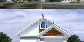 Top 5 Mẫu Nhà Cấp 4 Nông Thôn 3 Phòng Ngủ 1 Phòng Khách Đẹp – Rẻ – Tiện Nghi