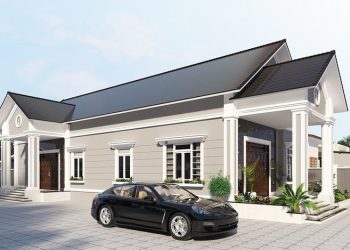 49+ Mẫu nhà cấp 4 chữ L mái tôn đẹp, đơn giản, chi phí thấp