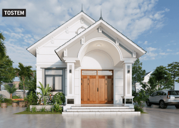 Top 50 Mẫu nhà có mái phong cách mái Thái Lan đơn giản, hiện đại