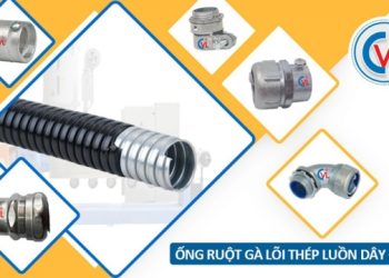 Ống ruột gà lõi thép chống cháy Cát Vạn Lợi – Nâng cao khả năng bảo vệ hệ thống điện công trình
