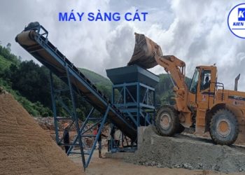 Ứng dụng của máy sàng cát công nghiệp trong xây dựng