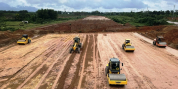 Mở rộng thí điểm sử dụng cát biển làm nền đường giao thông