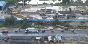 Dự án Vành đai 3 Thành phố Hồ Chí Minh, thiếu nguồn cát đắp nền đường