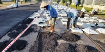 Định mức dự toán thi công mặt đường giao thông bằng vật liệu bê tông nhựa Carboncor Asphalt